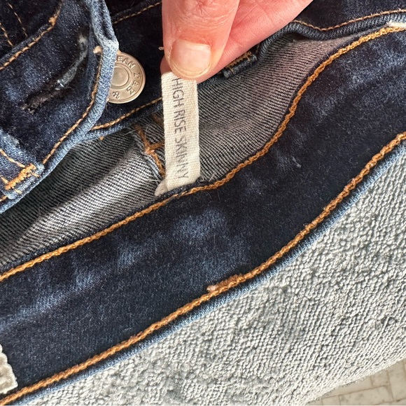 Rag & Bone High Rise Skinny 27 - Picture 4 of 7